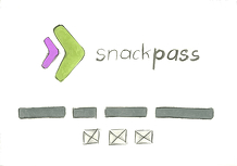 Snackpass Storyboard n°16 - Texte de sortie animé + logos et site
